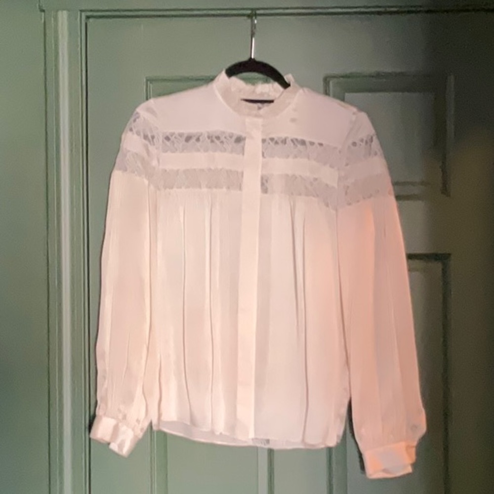 Frame Silk Blouse